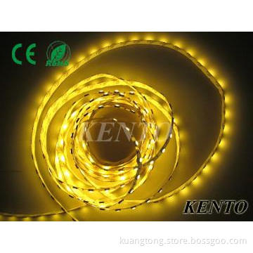 5050 SMD 30Leds 12V 10MM Yellow (Non)Waterproof Flexible Strip Light
